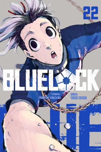 Blue Lock - tom 22 — okładka mangi