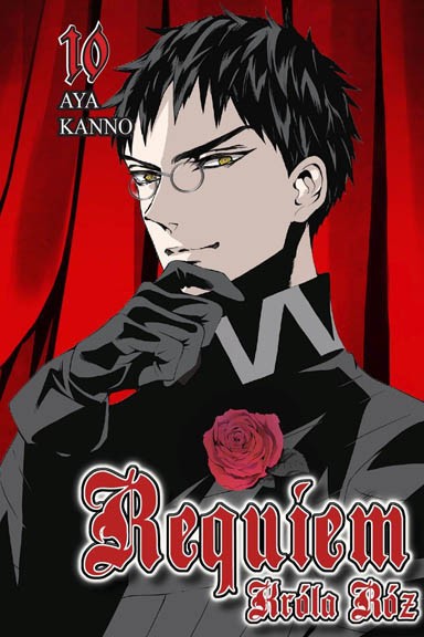 Requiem Króla Róż - tom 10 — okładka mangi