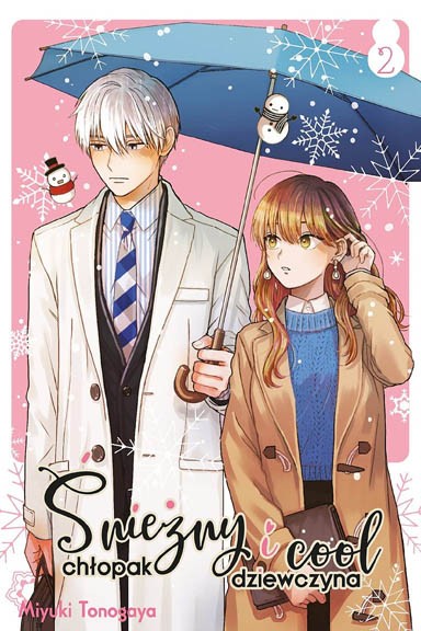Okładka mangi (Dango) Śnieżny chłopak i cool dziewczyna - Tom 2