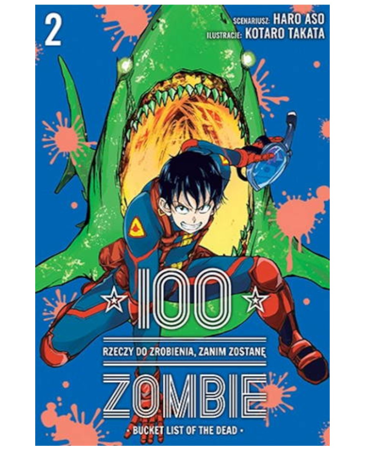 100 rzeczy do zrobienia, zanim zostanę zombie - tom 2 — okładka mangi