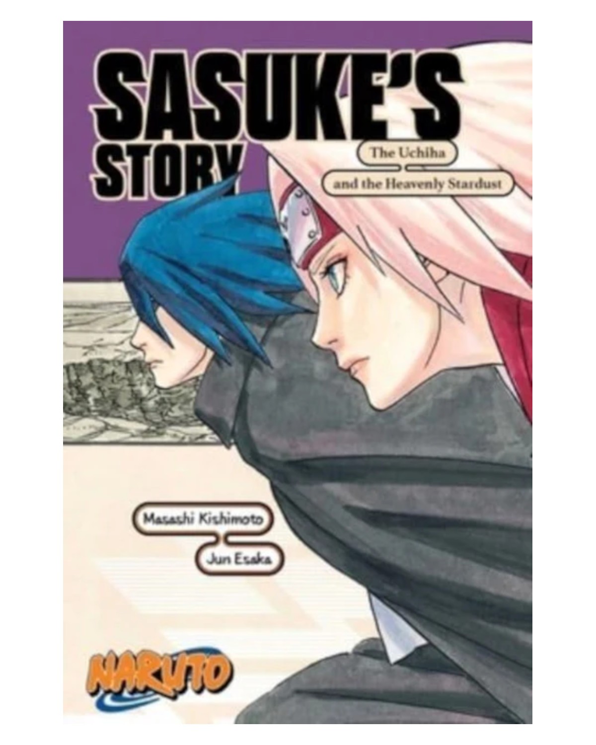 Naruto: Sasuke's Story - The Uchiha and the Heavenly Stardust (eng.) — okładka mangi
