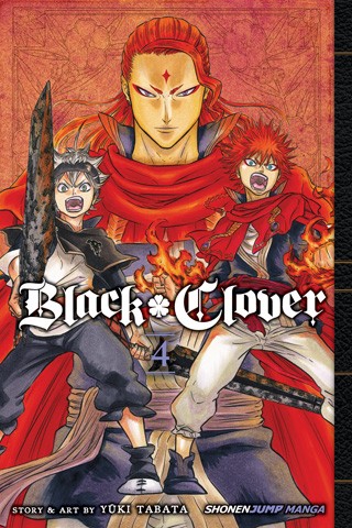 Okładka mangi (Viz Media) Black Clover (Eng.) - Tom 4