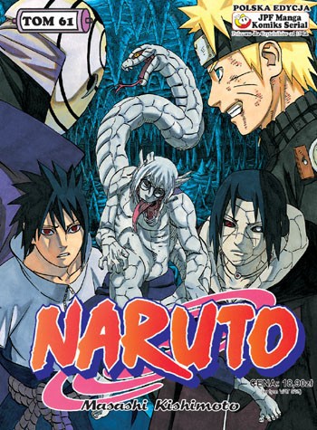 Okładka mangi Manga Naruto tom 61
