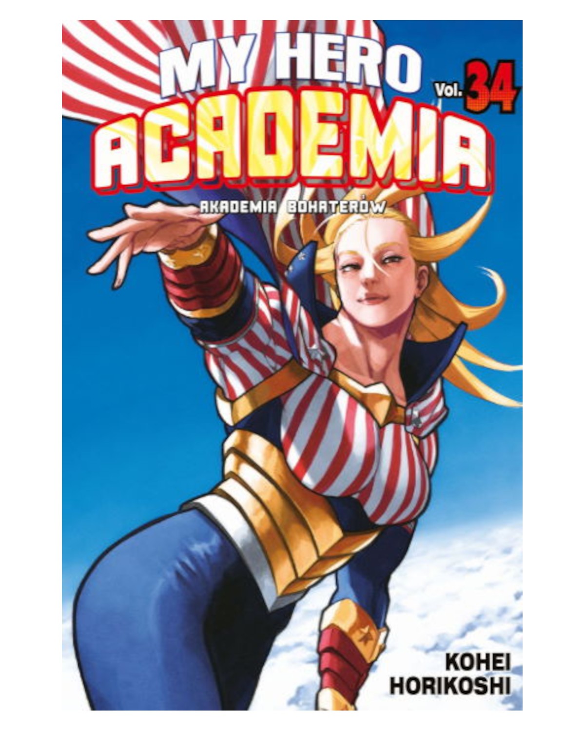 Okładka mangi (Planeta Komiksów) Manga - Boku no Hero Academia - tom 34