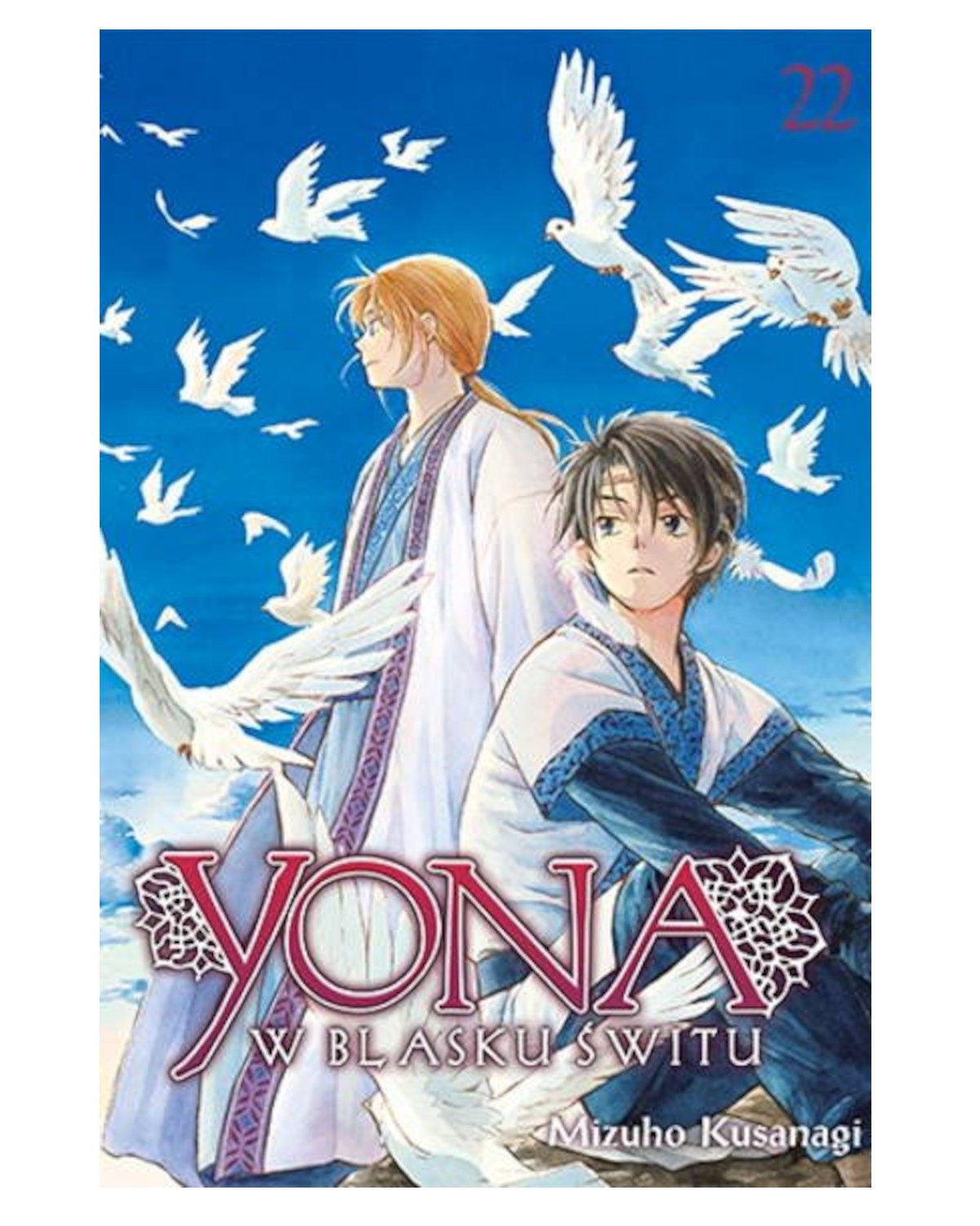 Yona w Blasku Świtu - tom 22 — okładka mangi