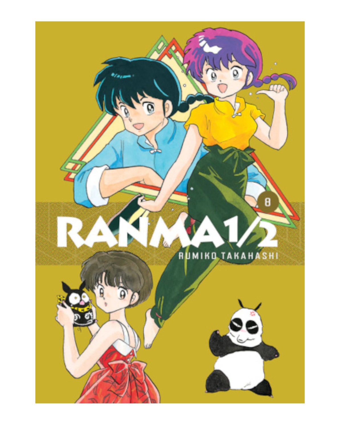 Ranma 1/2 - tom 8 — okładka mangi