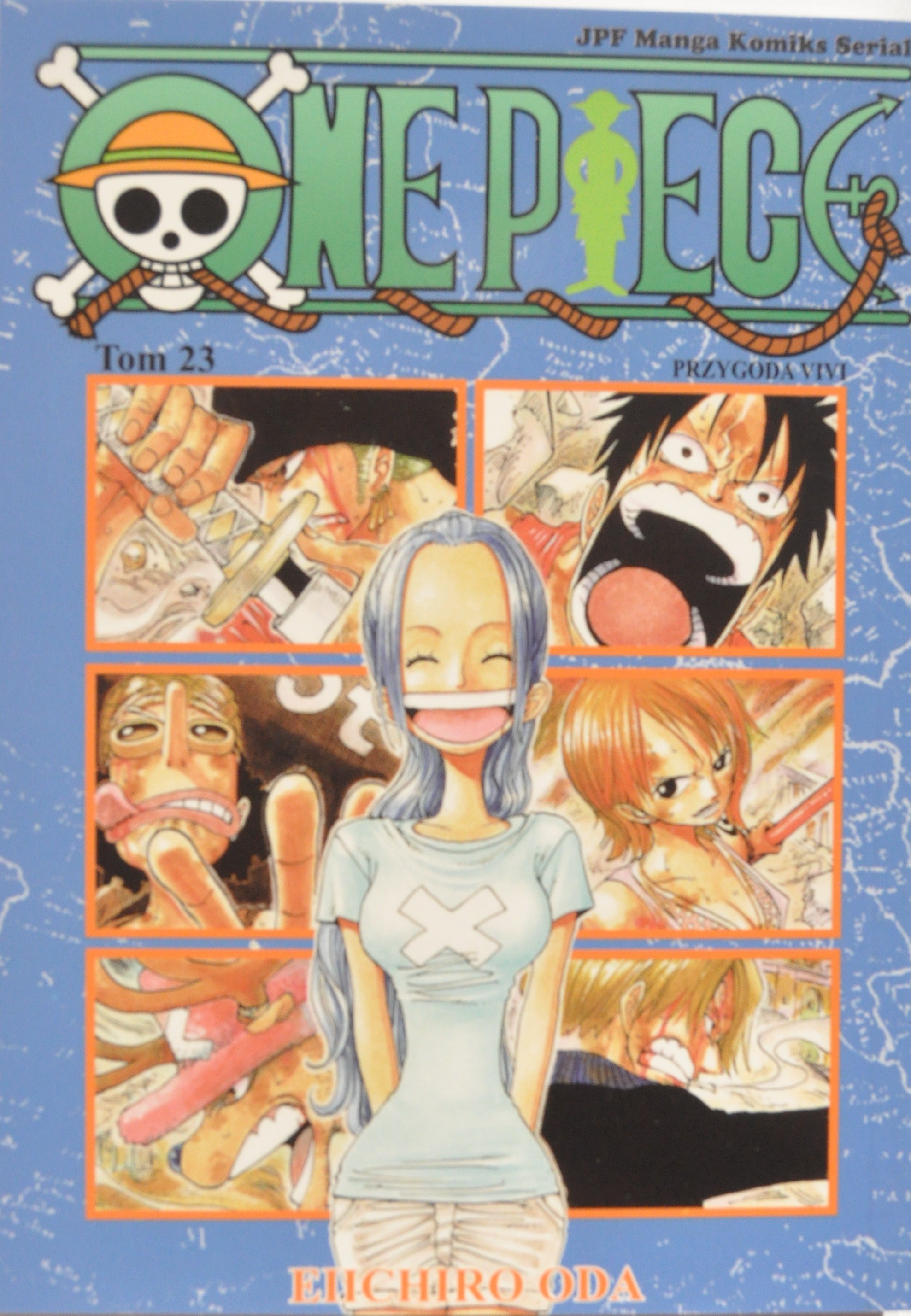 Okładka mangi Manga One Piece tom 23