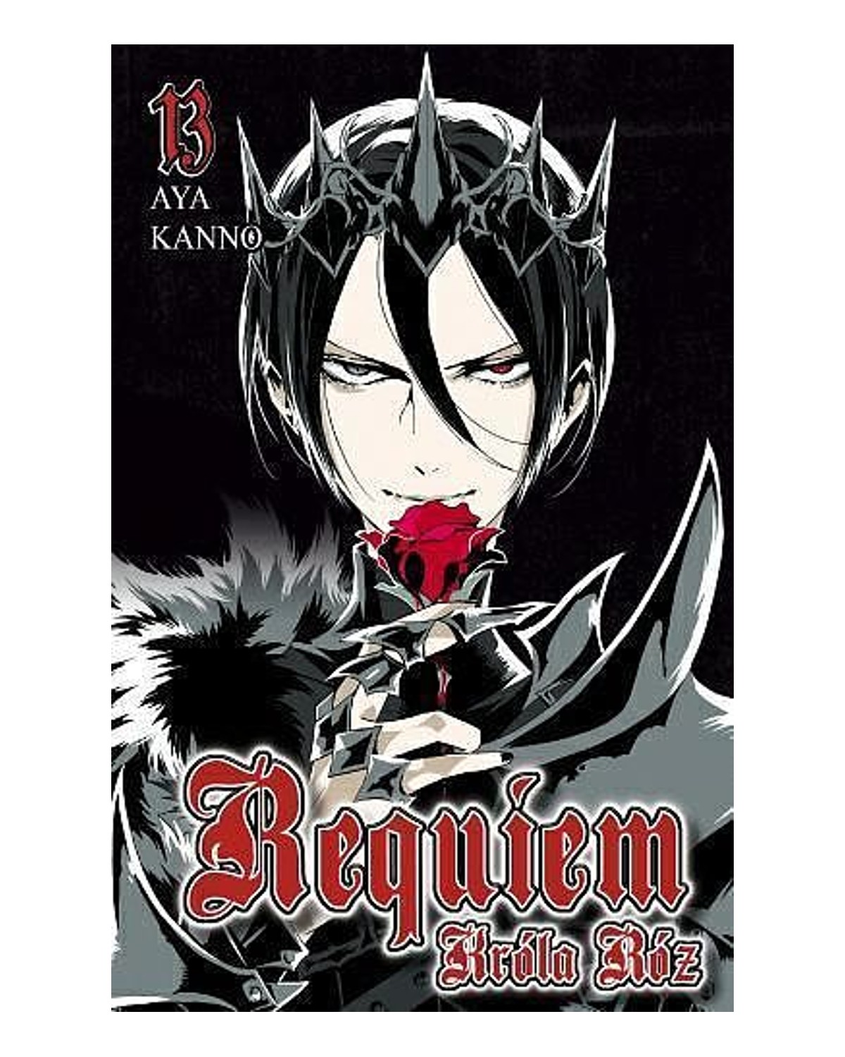 Requiem Króla Róż - tom 13 — okładka mangi