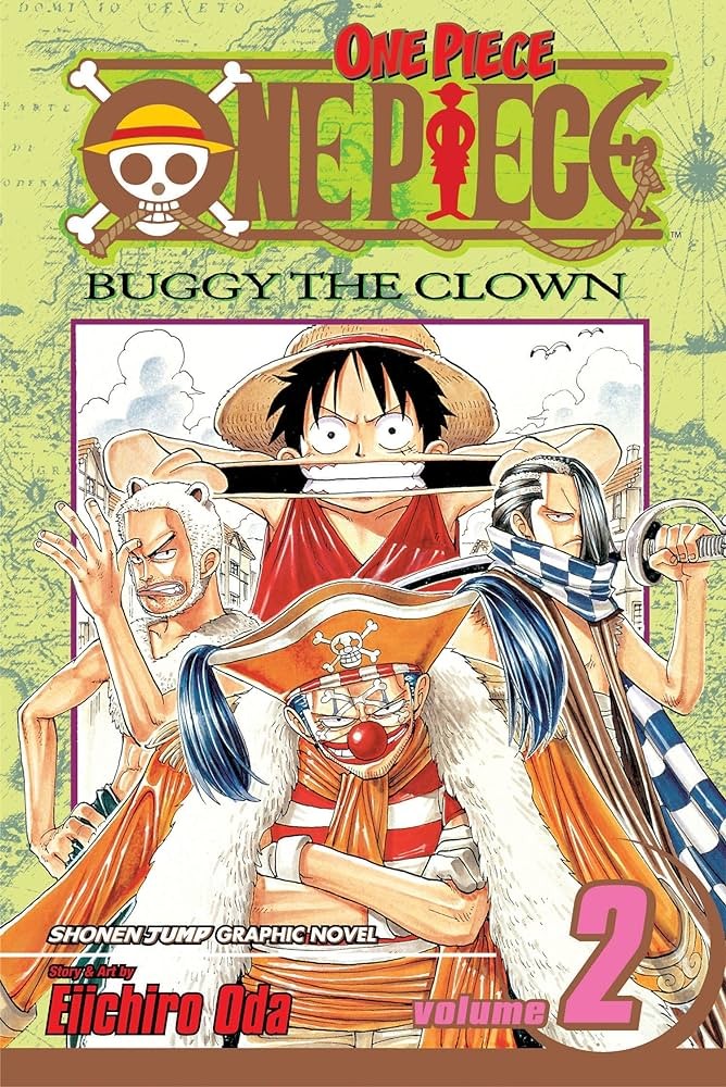 Okładka mangi (Viz Media) Manga One Piece - tom 2 (eng.)