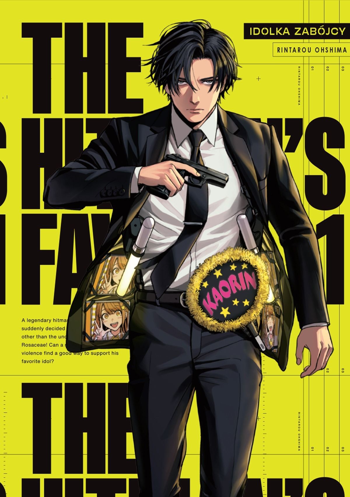 The Hitman's Fave - Idolka Zabójcy - tom 1 — okładka mangi