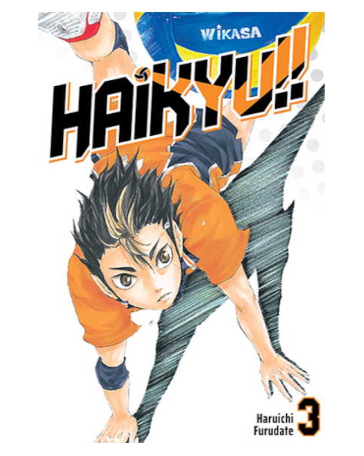 Haikyu!! - tom 3 — okładka mangi