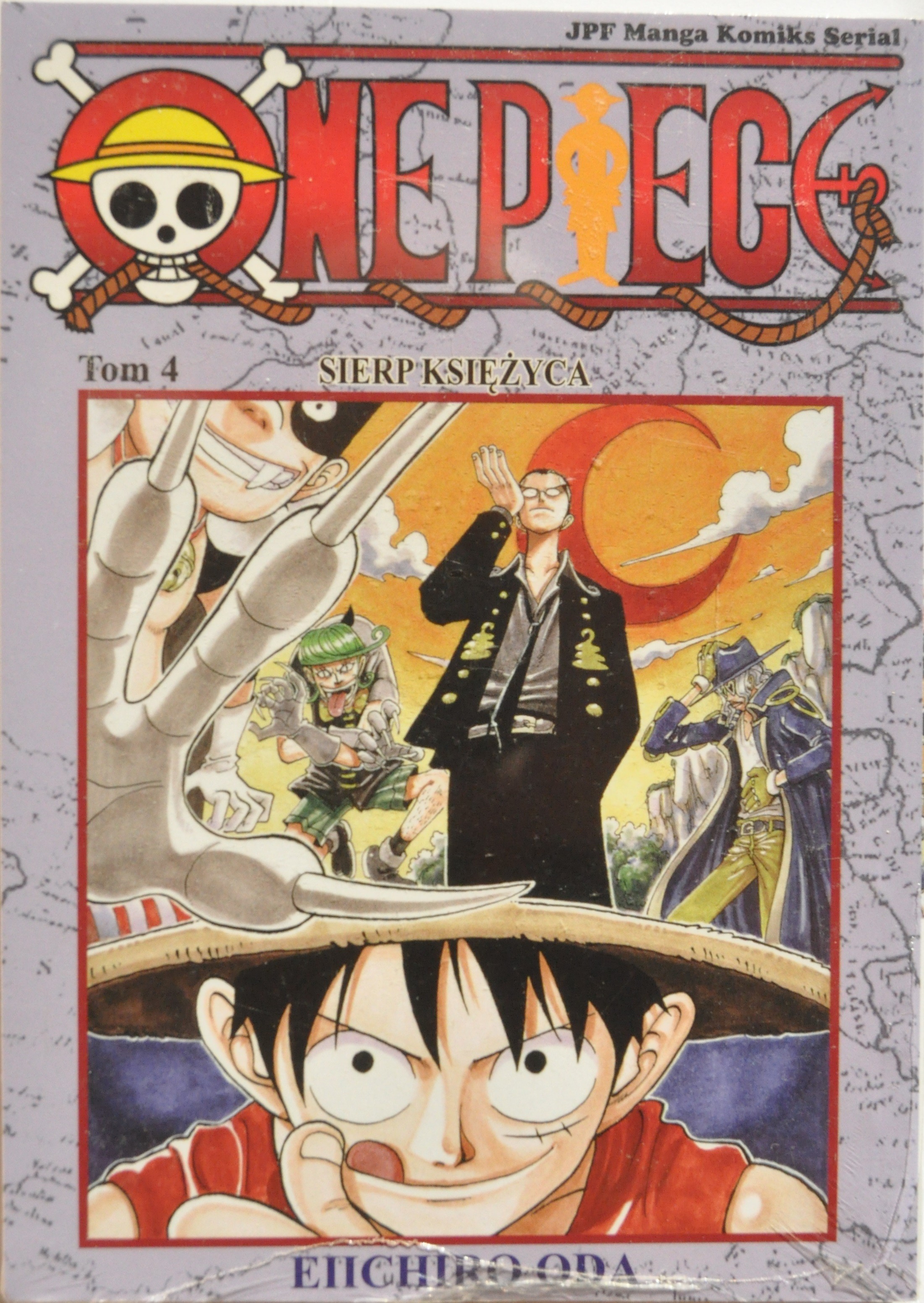 Okładka mangi Manga One Piece tom 4