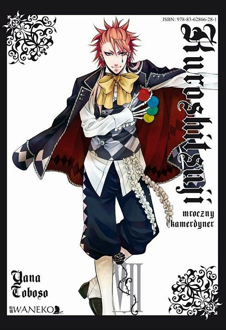 Okładka mangi (Waneko) Kuroshitsuji - tom 7