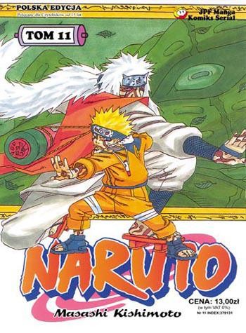 Okładka mangi Manga Naruto tom 11