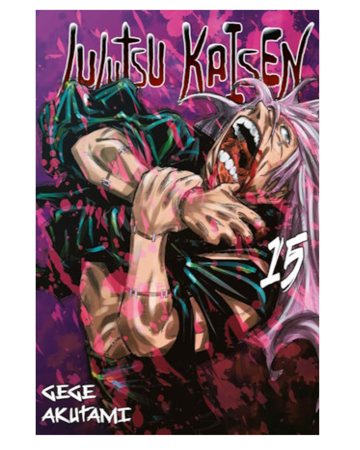 Jujutsu Kaisen - tom 15 — okładka mangi