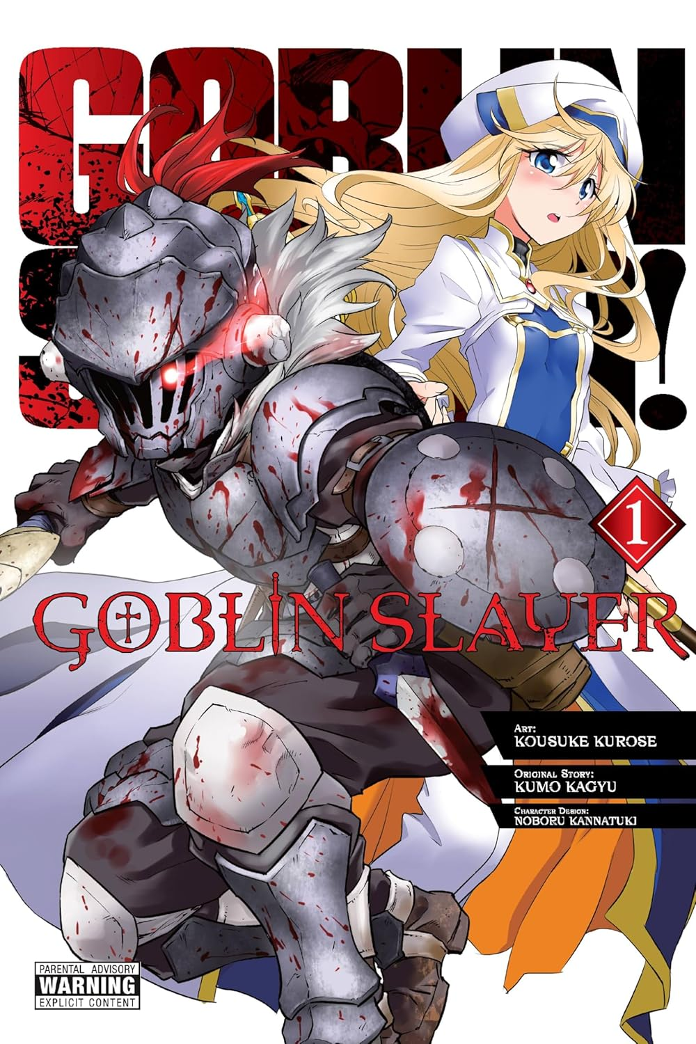 Okładka mangi (Yen Press) Goblin Slayer (Eng.) - Tom 1