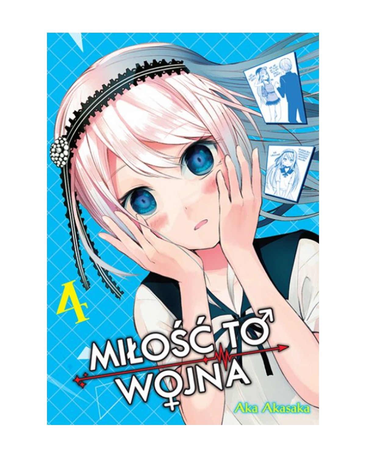 Miłość to wojna - Tom 4 — okładka mangi