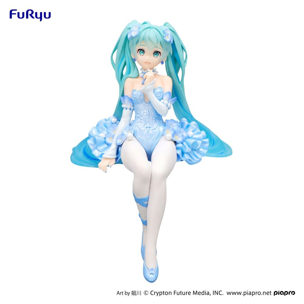 Statuetka - Miku (Flower Fairy Nemophila Pail Blue Color Ver.)