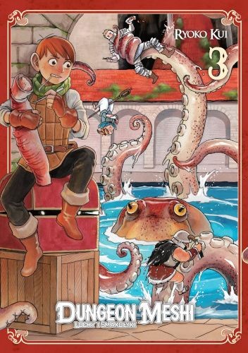 Dungeon Meshi - tom 3 — okładka mangi