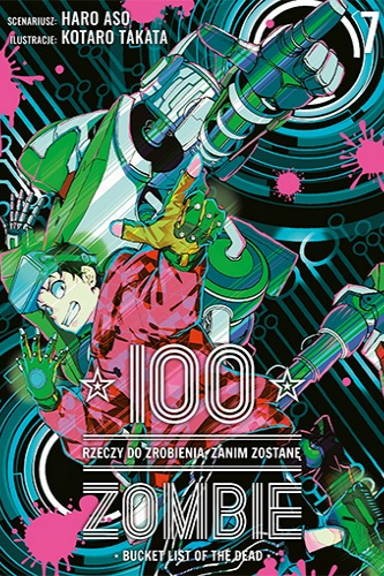 100 rzeczy do zrobienia, zanim zostanę zombie - tom 7 — okładka mangi