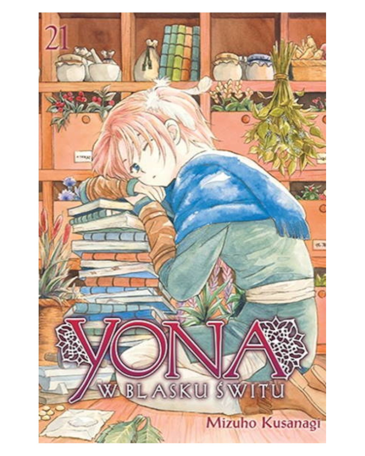 Yona w Blasku Świtu - tom 21 — okładka mangi