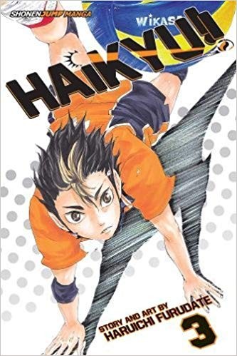 Okładka mangi (Viz Media) Haikyu!! (Eng.) - Tom 3
