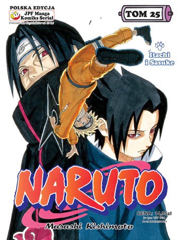 Okładka mangi Manga Naruto tom 25