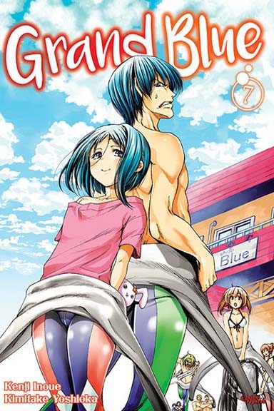 Manga Grand Blue - Tom 7 — okładka mangi
