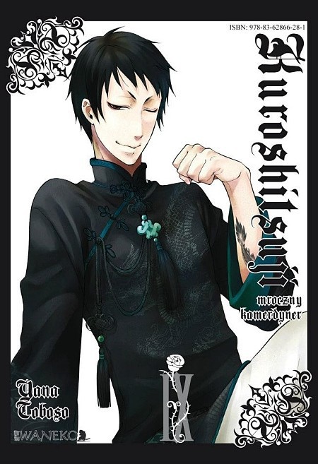 Okładka mangi (Waneko) Kuroshitsuji - tom 9