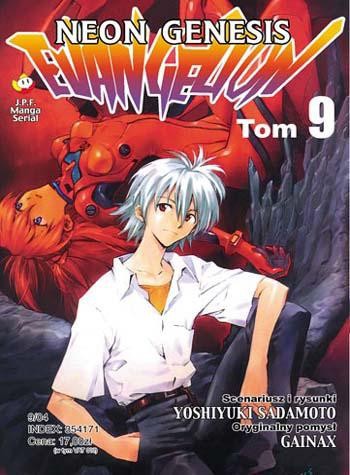 Okładka mangi Manga - Neon Genesis Evangelion tom 9