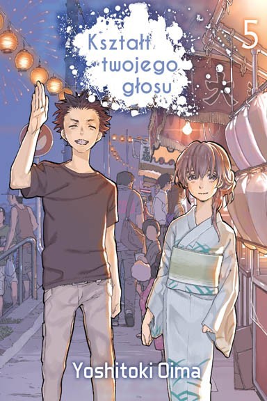 Okładka mangi (Kotori) Kształt twojego głosu - tom 5