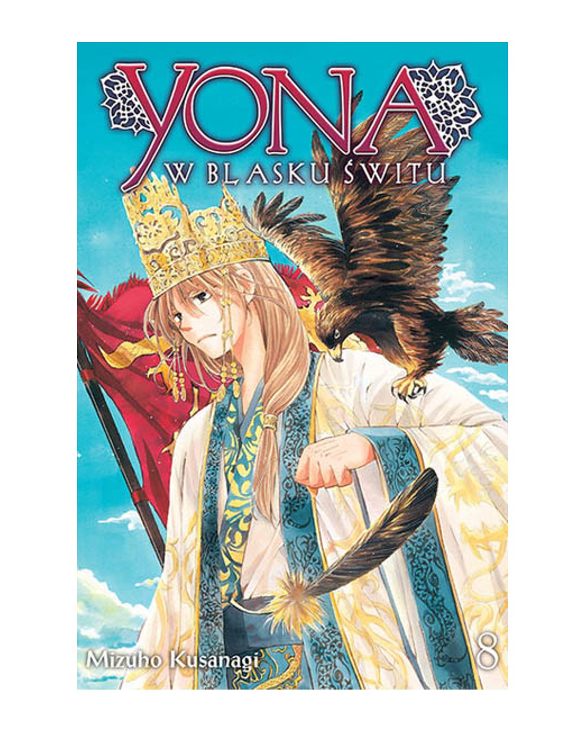 Yona w blasku świtu - Tom 8 — okładka mangi