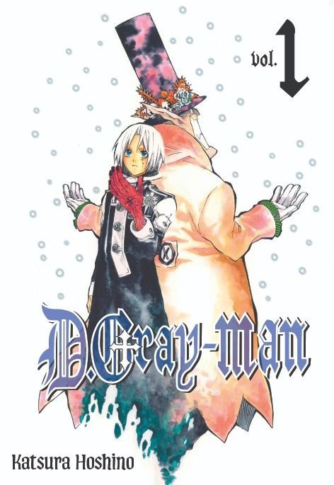 D.Gray-Man - tom 1 — okładka mangi