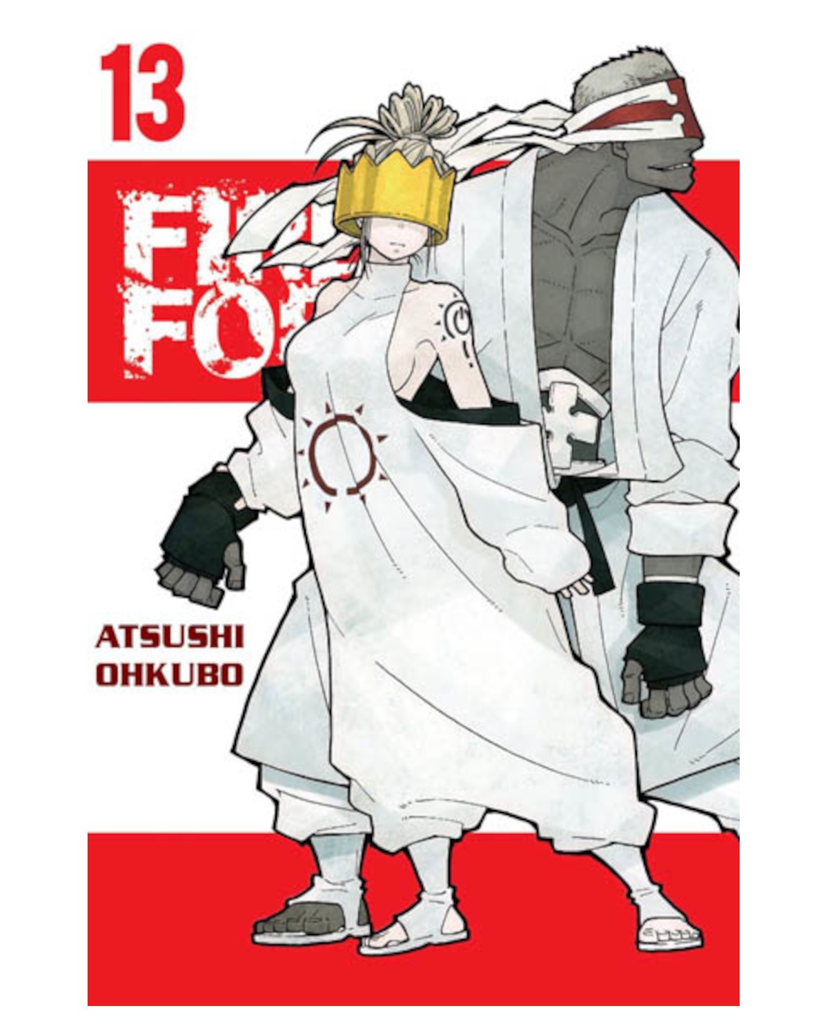 Fire Force - tom 13 — okładka mangi