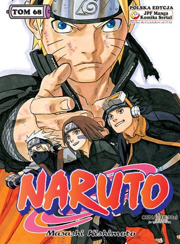 Okładka mangi Manga Naruto tom 68