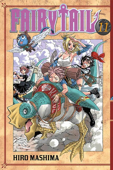 Manga - Fairy Tail tom 11 — okładka mangi