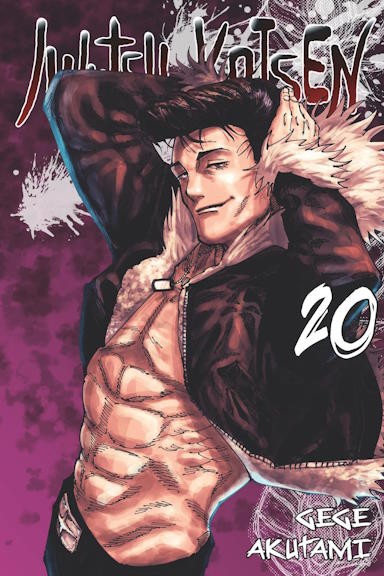 Jujutsu Kaisen - tom 20 — okładka mangi
