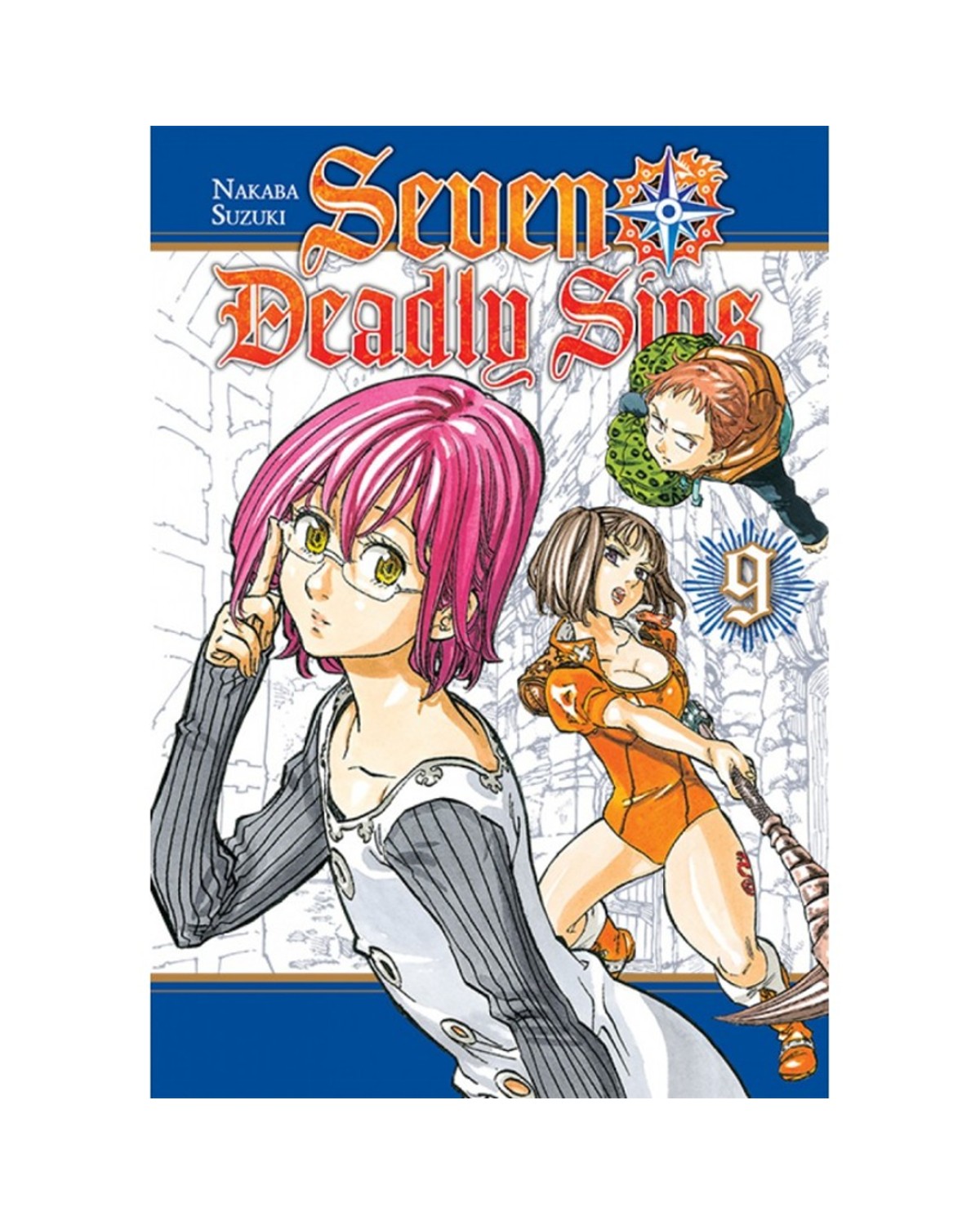Seven Deadly Sins - Tom 9 — okładka mangi