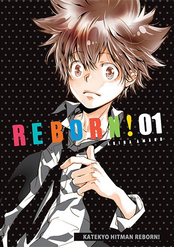Katekyo Hitman REBORN! - tom 1 — okładka mangi