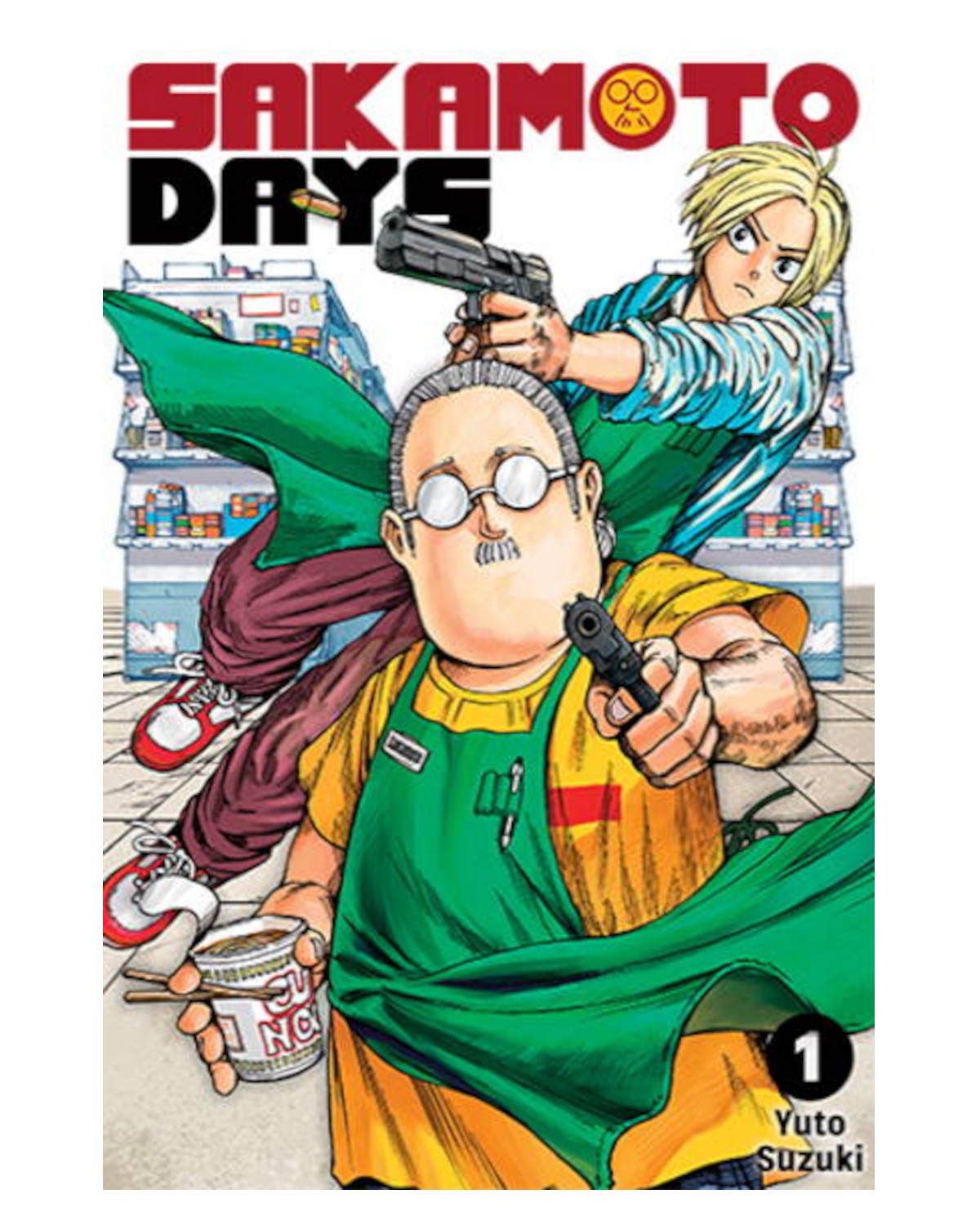 Sakamoto Days - tom 1 — okładka mangi