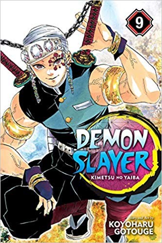 Okładka mangi (Viz Media) Demon Slayer (Eng.) - Tom 9