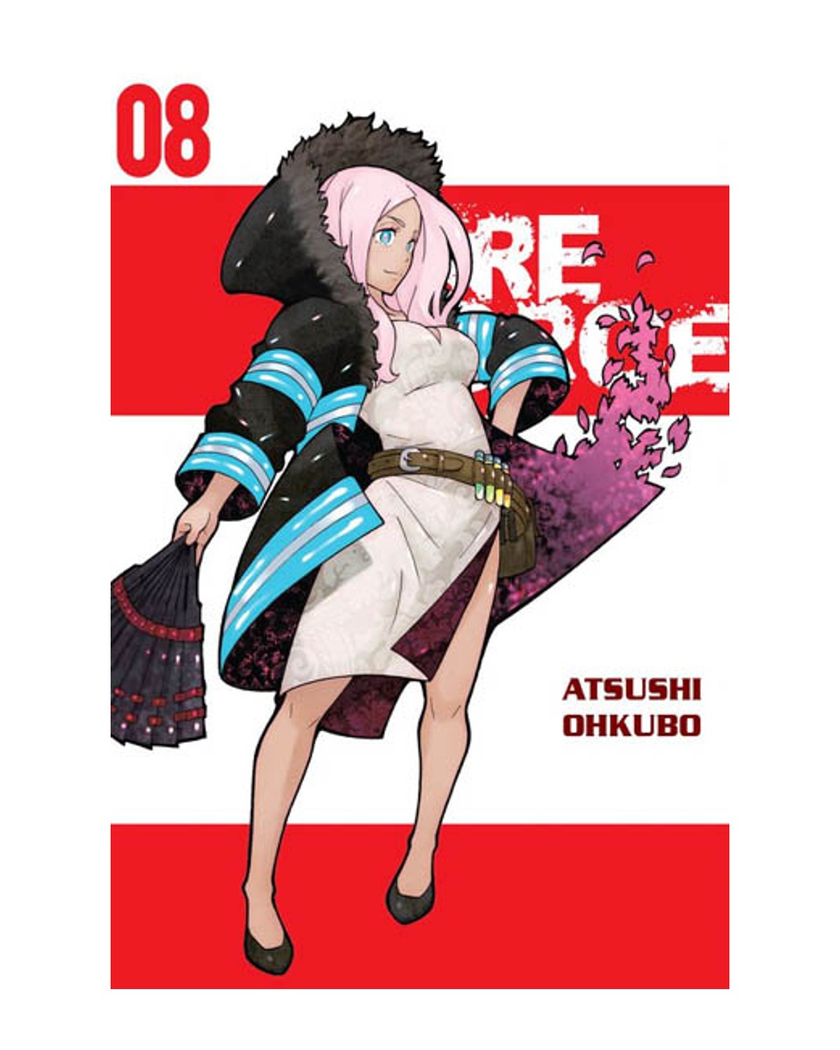 Fire Force - Tom 8 — okładka mangi