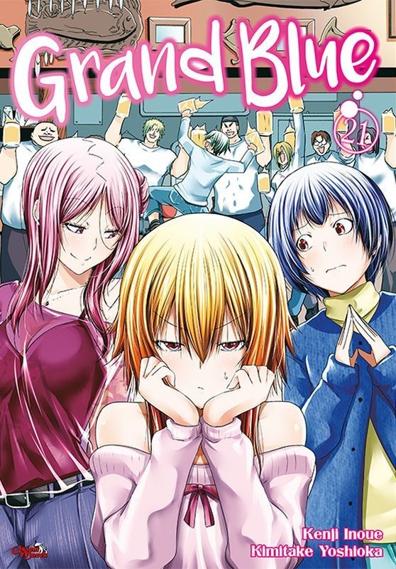 Grand Blue - tom 21 — okładka mangi