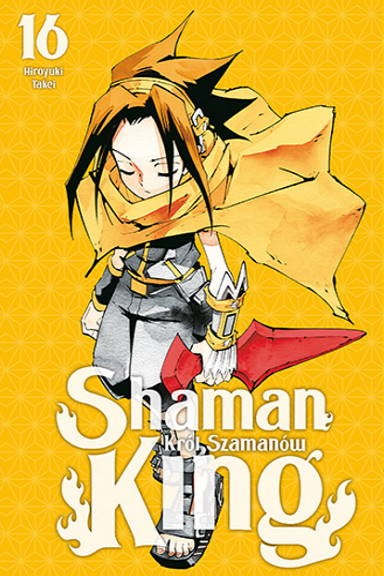 Okładka mangi (Studio JG) Shaman King - tom 16