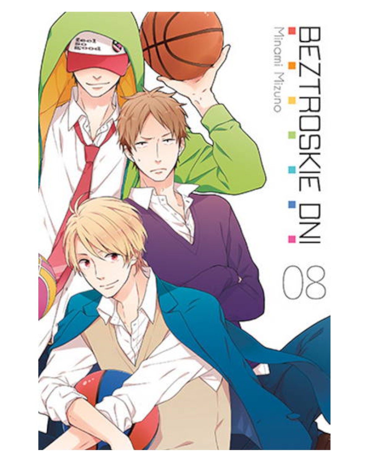 Beztroskie Dni - tom 8 — okładka mangi