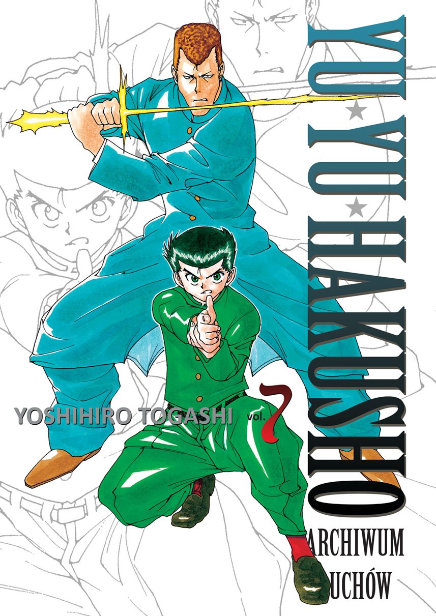 Yu Yu Hakusho - tom 7 — okładka mangi