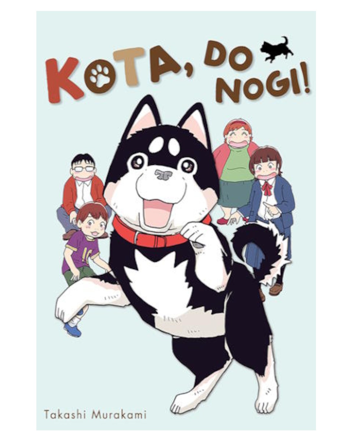 Okładka mangi (Dango) Kota, do nogi! - jednotomówka