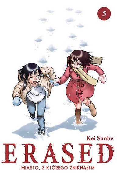 Okładka mangi (Dango) Erased - Miasto, z którego zniknąłem - Tom 5