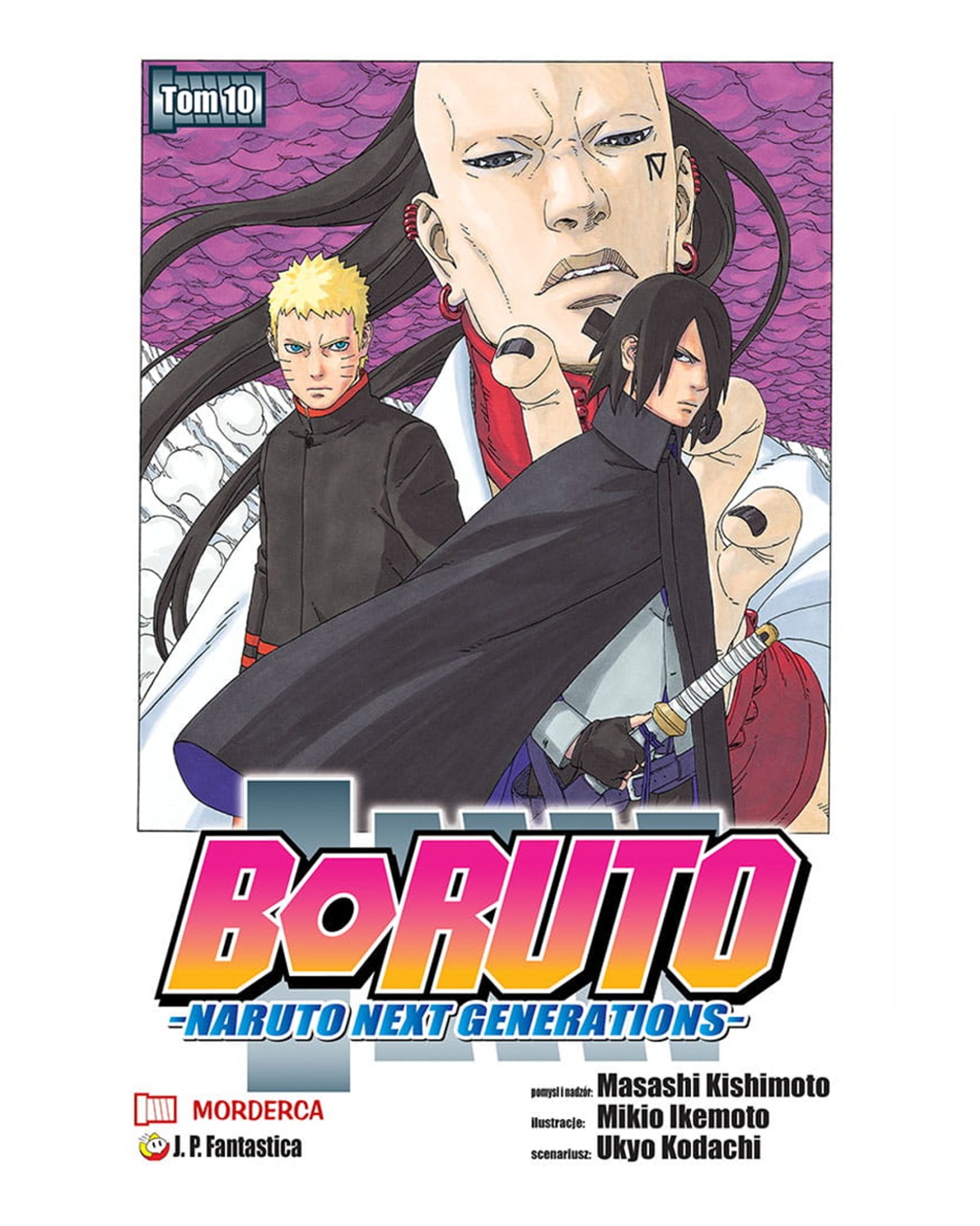 Manga - Boruto tom 10 — okładka mangi