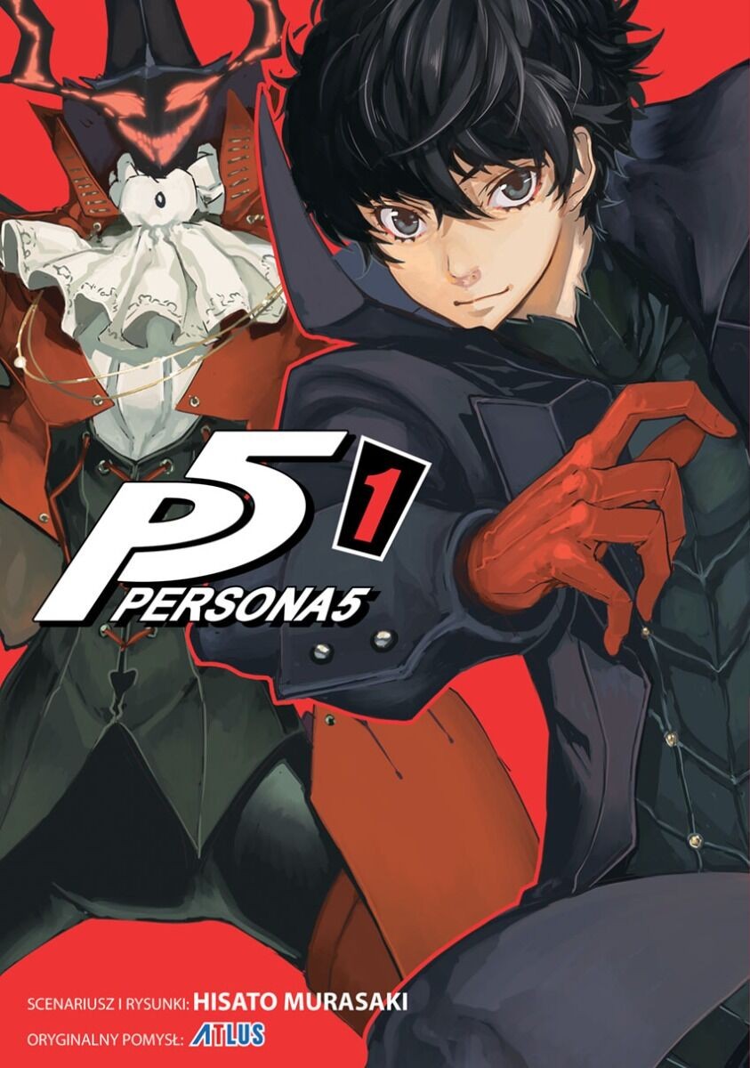 Persona 5 - tom 1 — okładka mangi